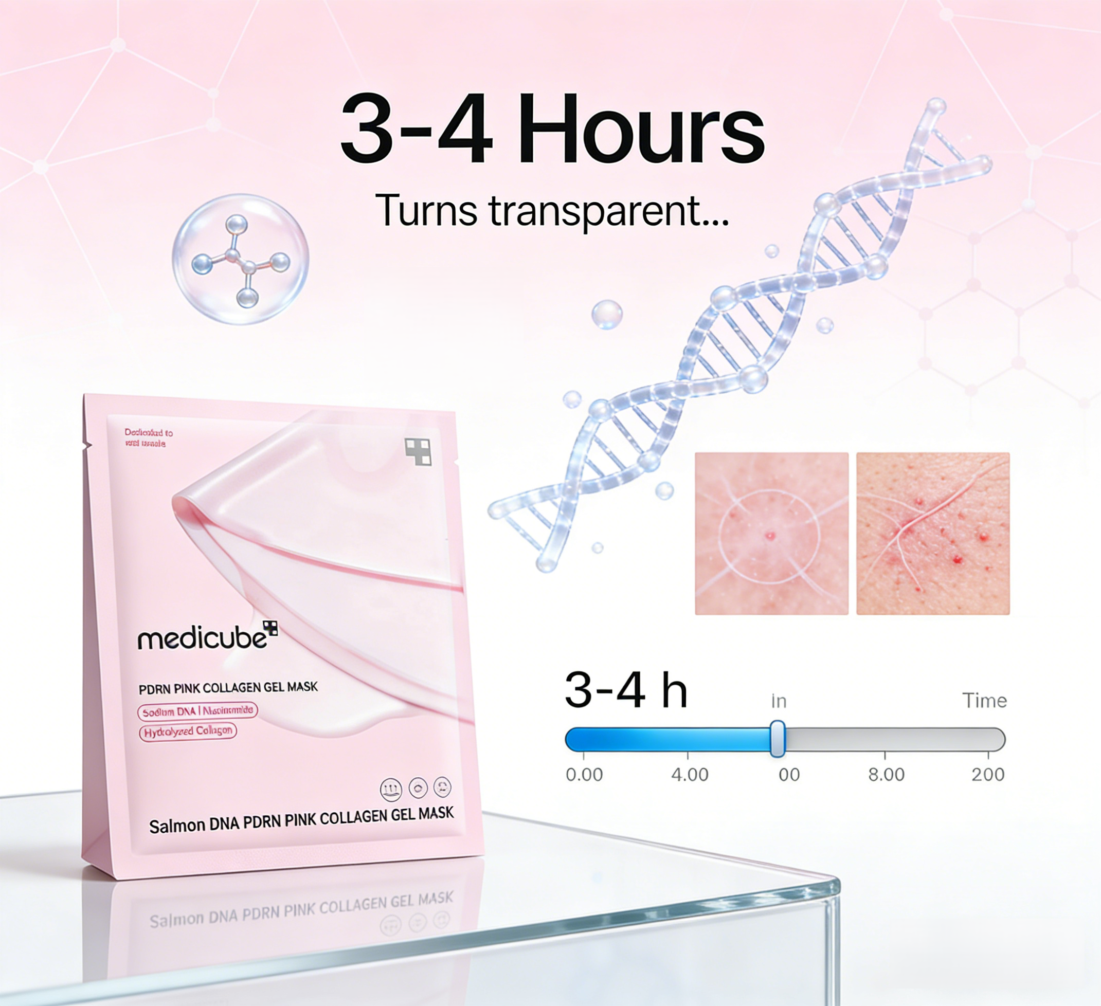 Medicube PDRN Pink Collagen Je - Sheet Mask Collagen avis et prix