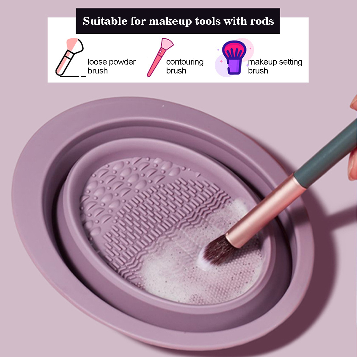 Silicone Makeup Brush Cleaning - Korean Lifestyle avis et prix