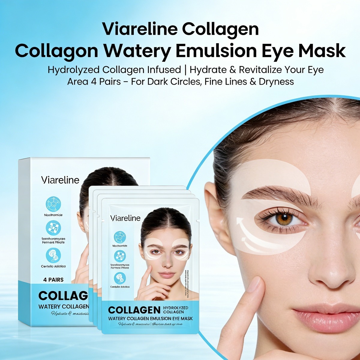 Collagen Eye Patches Reduce Fi - Sheet Mask Collagen avis et prix