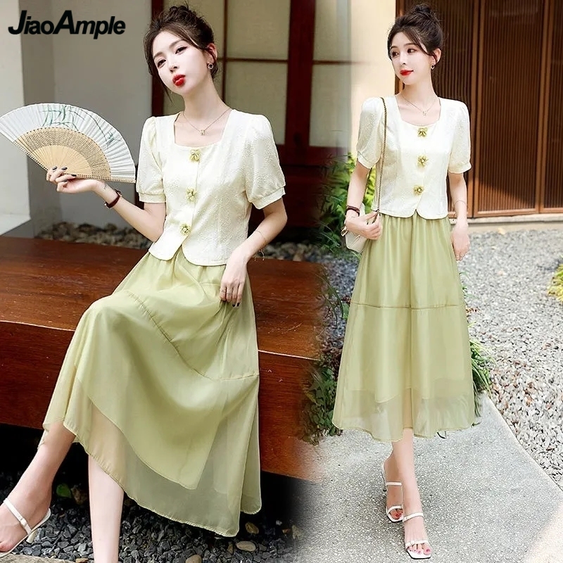 2024 Summer Women Graceful Flo - Korean Lifestyle avis et prix