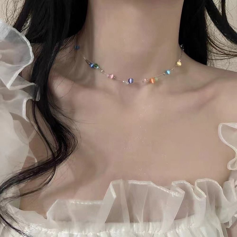 Trendy Alloy Korean Style Neck - Korean Lifestyle Aesthetic avis et prix