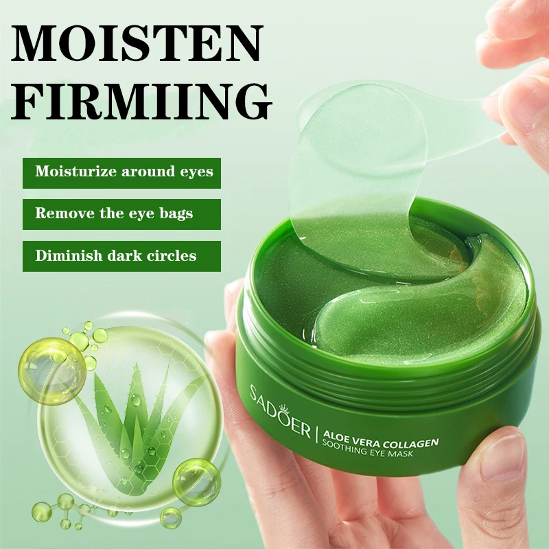60pcs Aloe Vera Collagen Eye M - Sheet Mask Collagen avis et prix