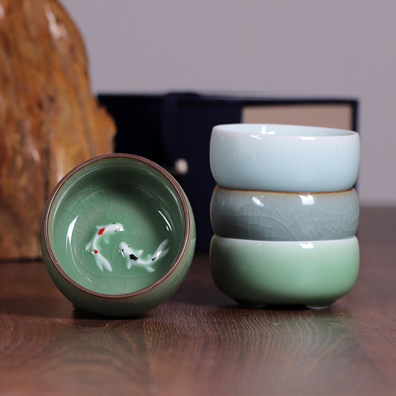 Longquan Celadon Porcelain Tea - Celadon Ceramic Cup avis et prix