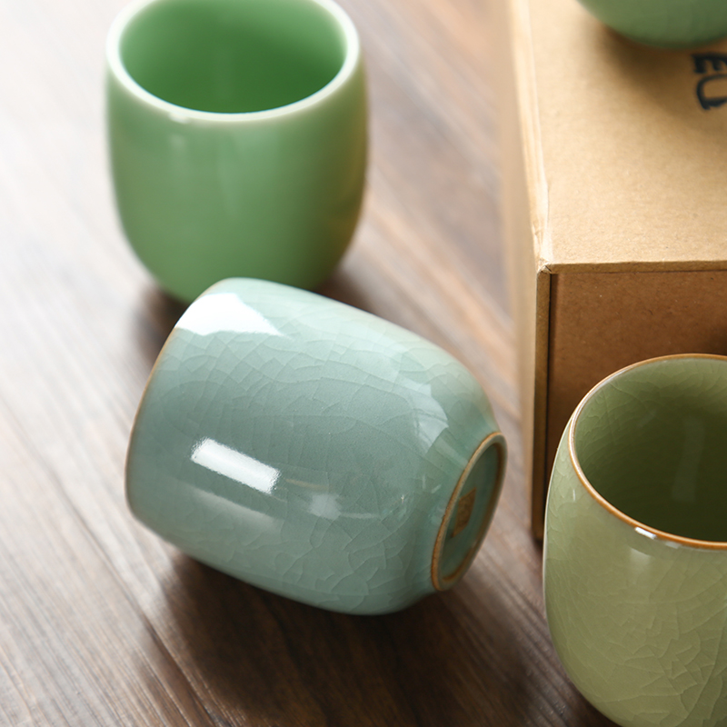 CHANSHOVA-Porcelain Tea Cup Se - Celadon Ceramic Cup avis et prix