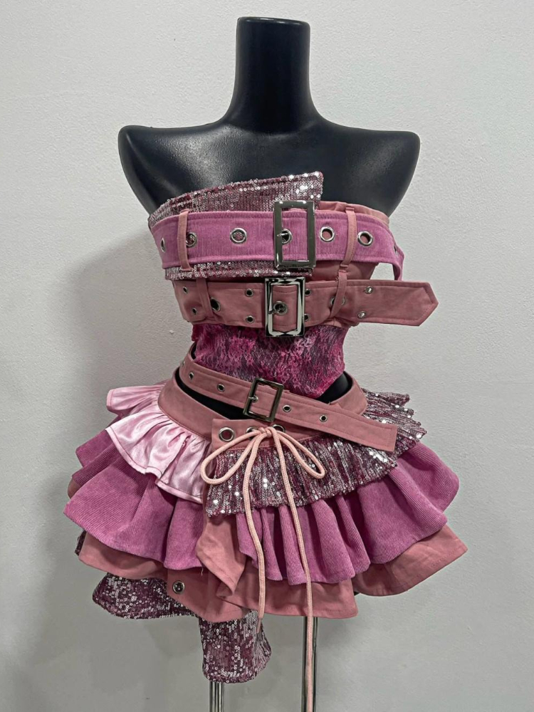 Punk Style Woman 2 Piece Sets  - Korean Lifestyle avis et prix