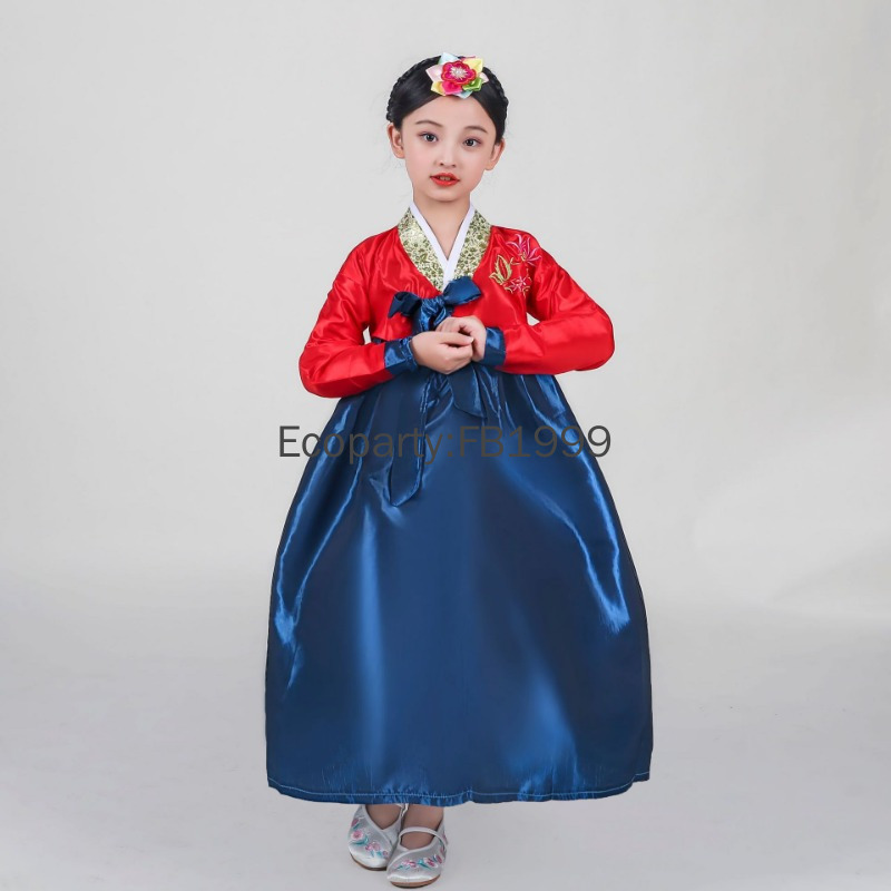 4 Colors Girls Hanbok Dress Ko - Korean Lifestyle avis et prix