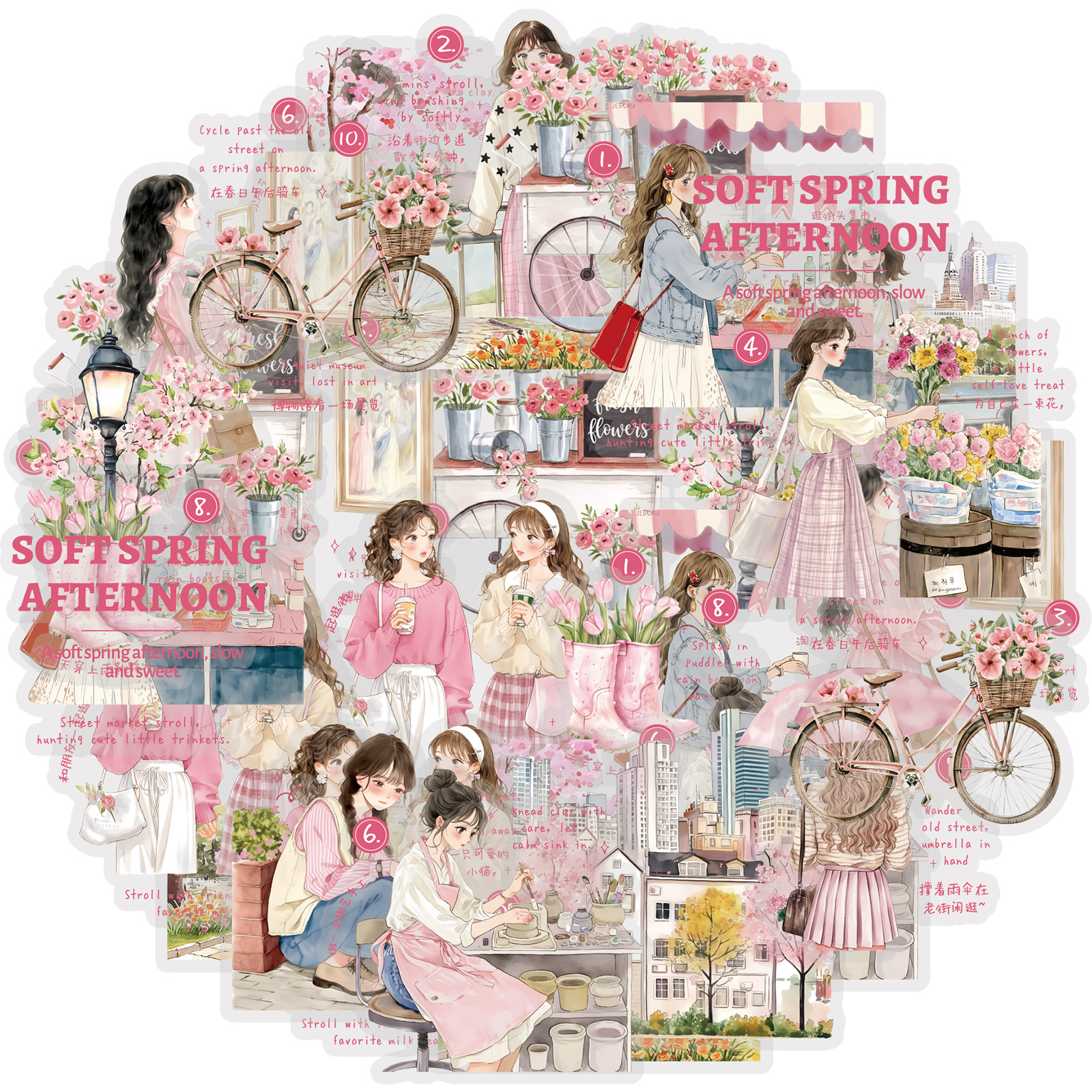 Etori Life 15Pcs Korean-Style  - Korean Lifestyle Aesthetic avis et prix