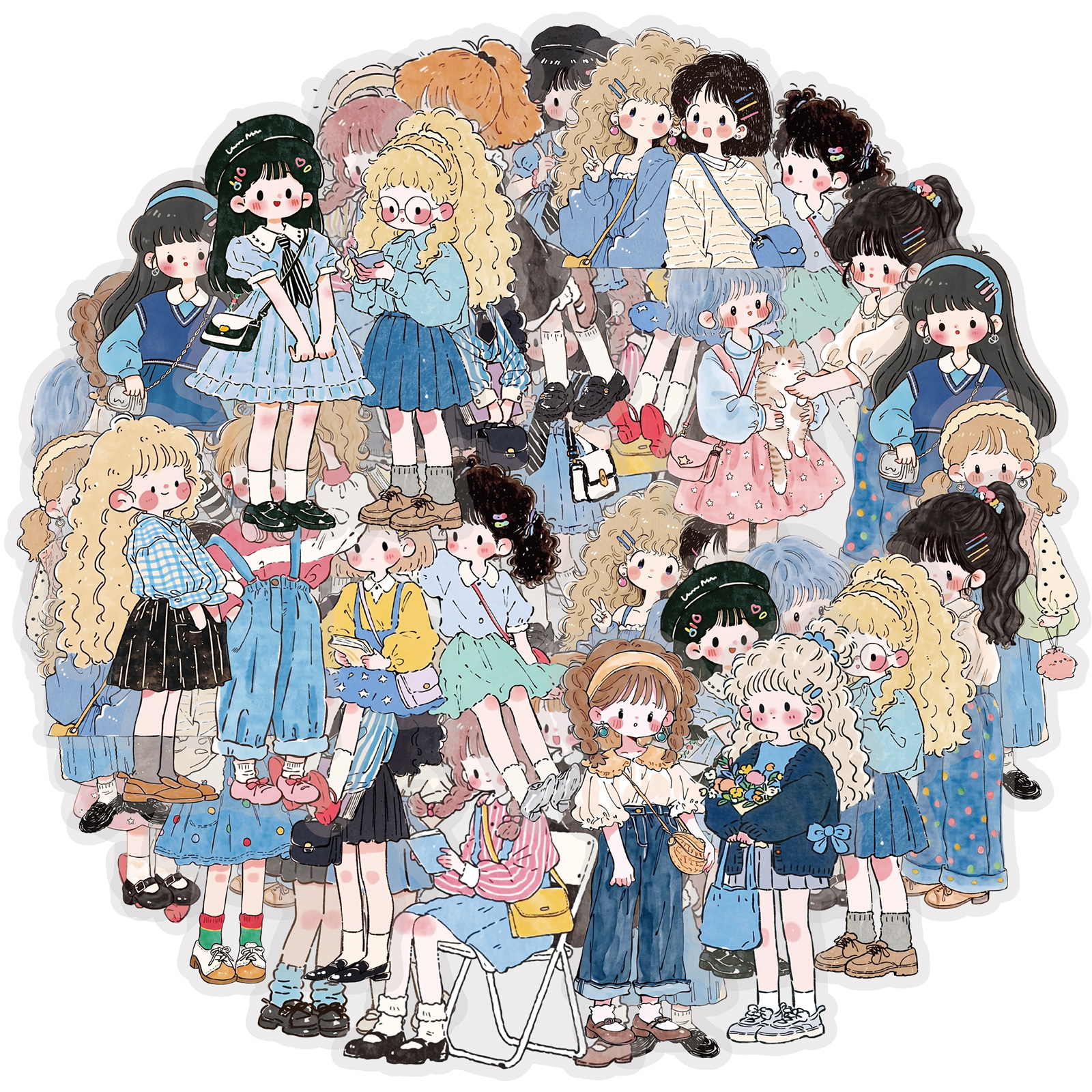 Etori Life Fresh Blue Girl Sti - Korean Lifestyle Aesthetic avis et prix