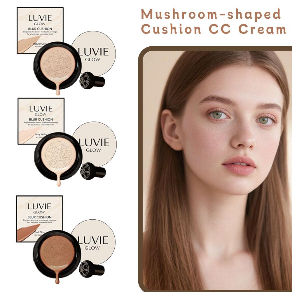 LUVIE GLOW Mushroom Head Cushi - Bb Cushion Korean avis et prix