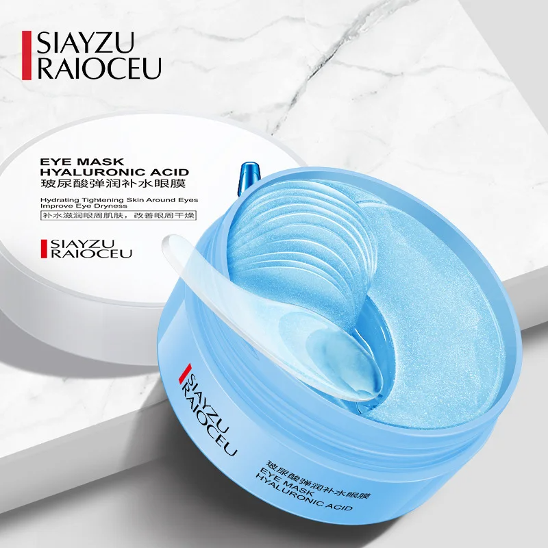 60Pcs Hyaluronic Acid Crystal  - Sheet Mask Collagen avis et prix