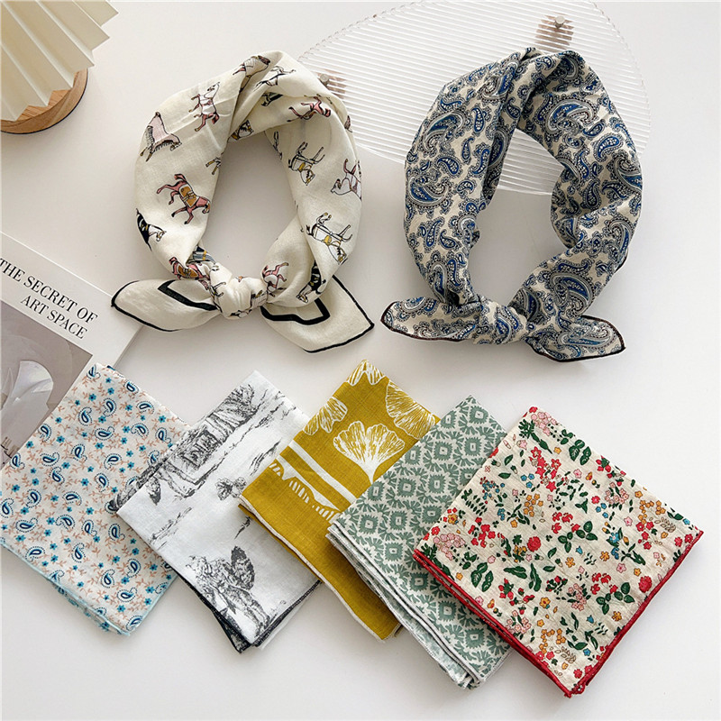 Approx 55cm Cotton Linen Squar - Korean Lifestyle avis et prix