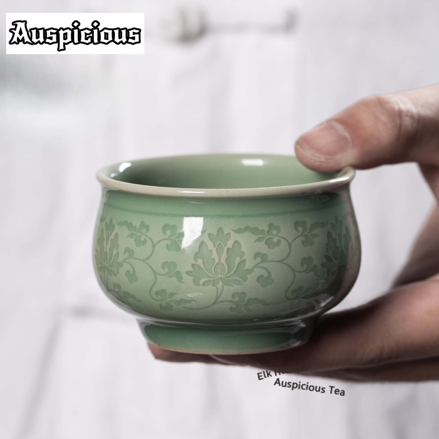 108ml Handmade Twining Lotus C - Celadon Ceramic Cup avis et prix
