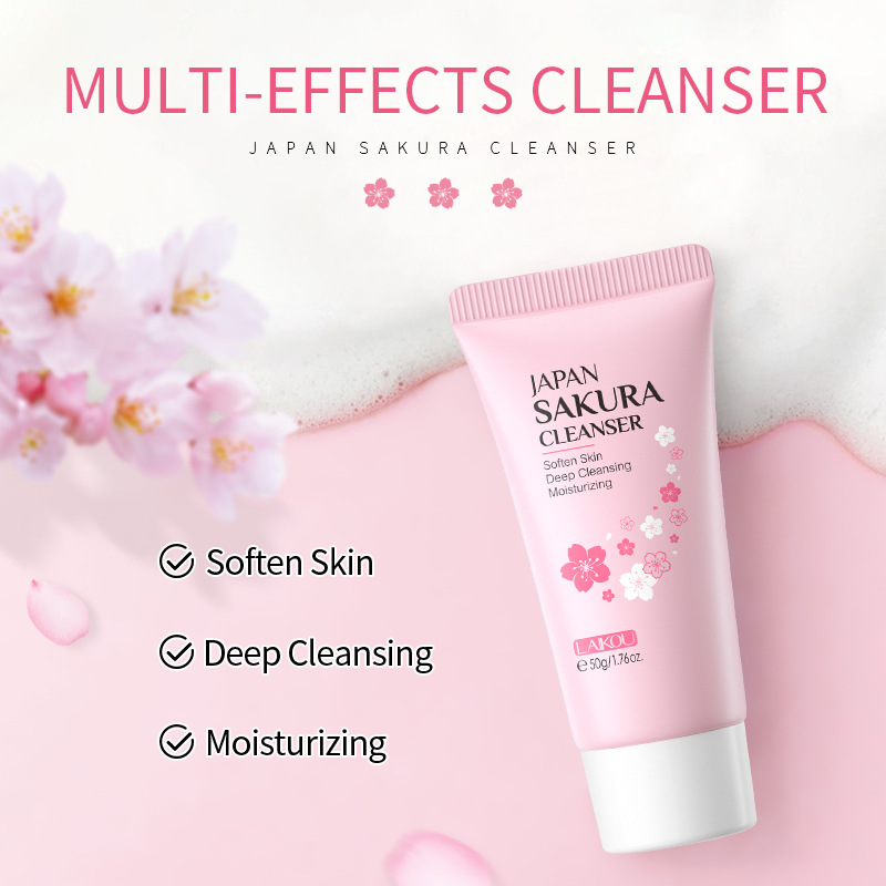 Japan Sakura Facial Cleaner Ko - Korean Skincare Routine avis et prix
