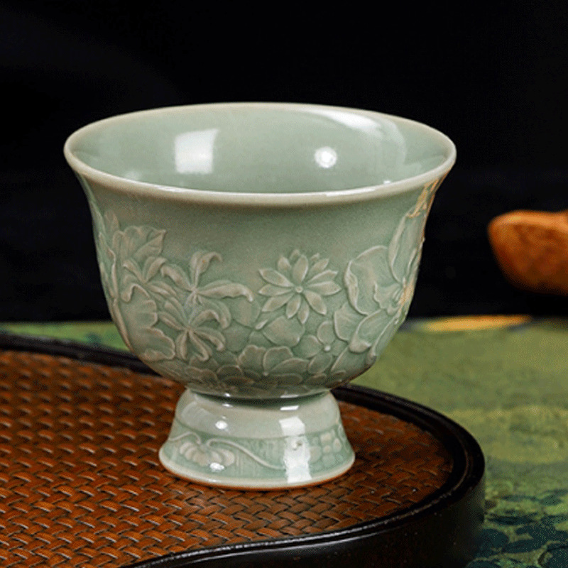 LH celadon teacup tall cup tea - Celadon Ceramic Cup avis et prix