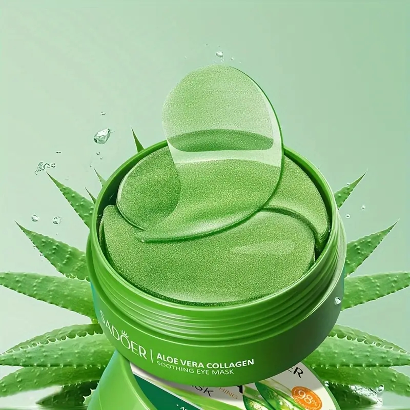 60 Pieces of Aloe Vera Collage - Sheet Mask Collagen avis et prix