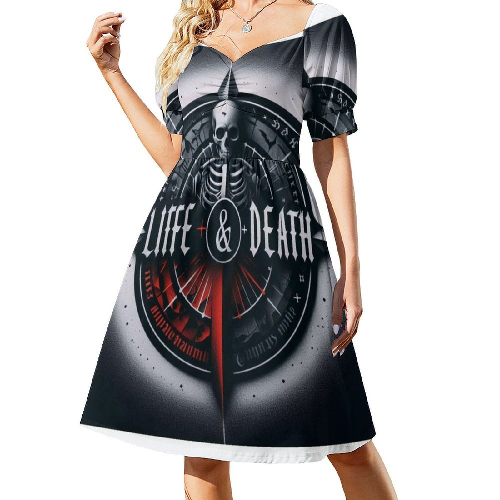 Death Korean Style Casual Dres - Korean Lifestyle avis et prix