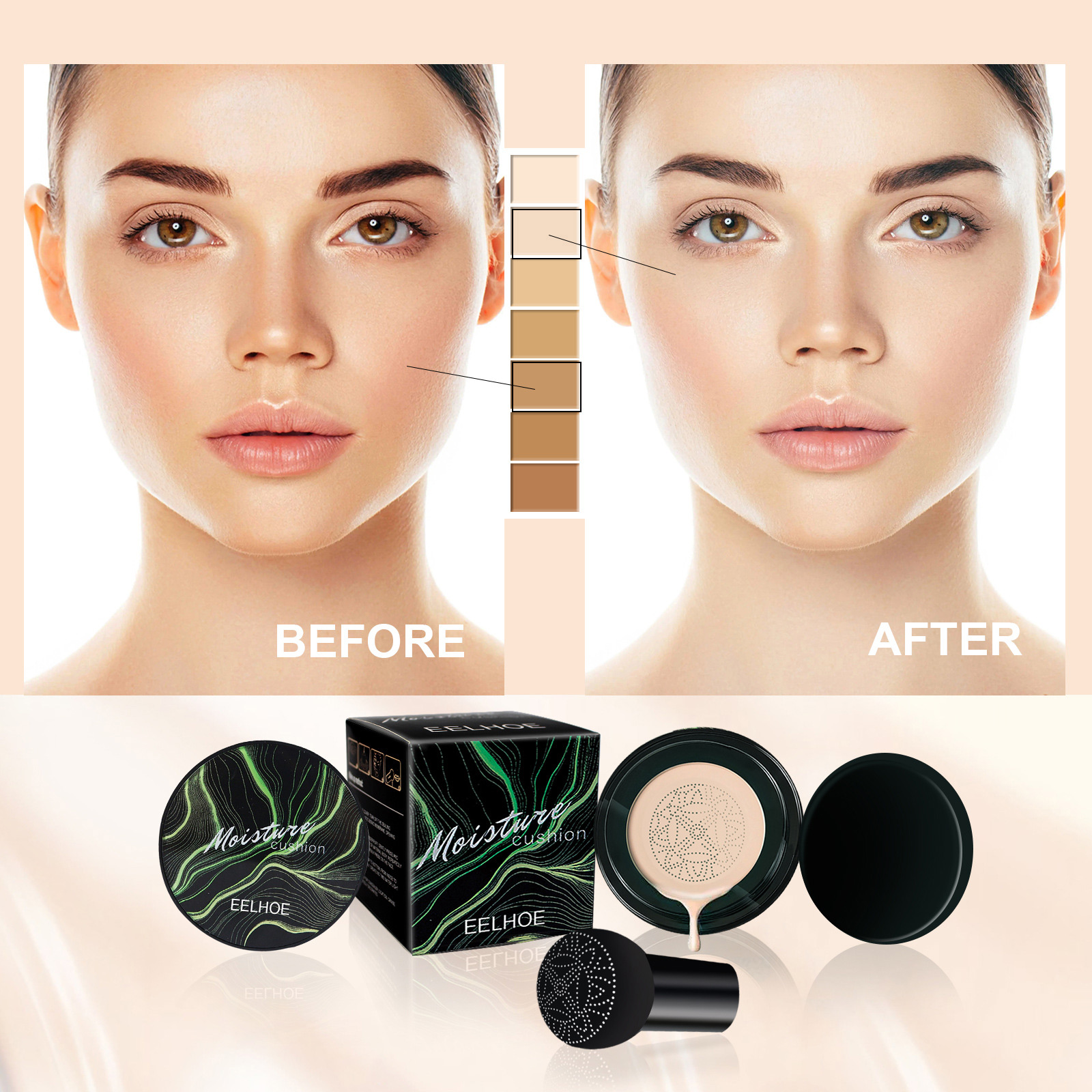 Mushroom Head Magic Air Cushio - Bb Cushion Korean avis et prix