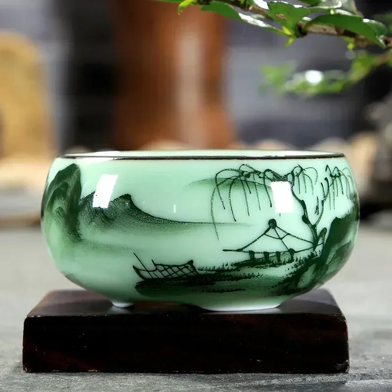 Tea Cup Ceramic  1PC Celadon H - Celadon Ceramic Cup avis et prix