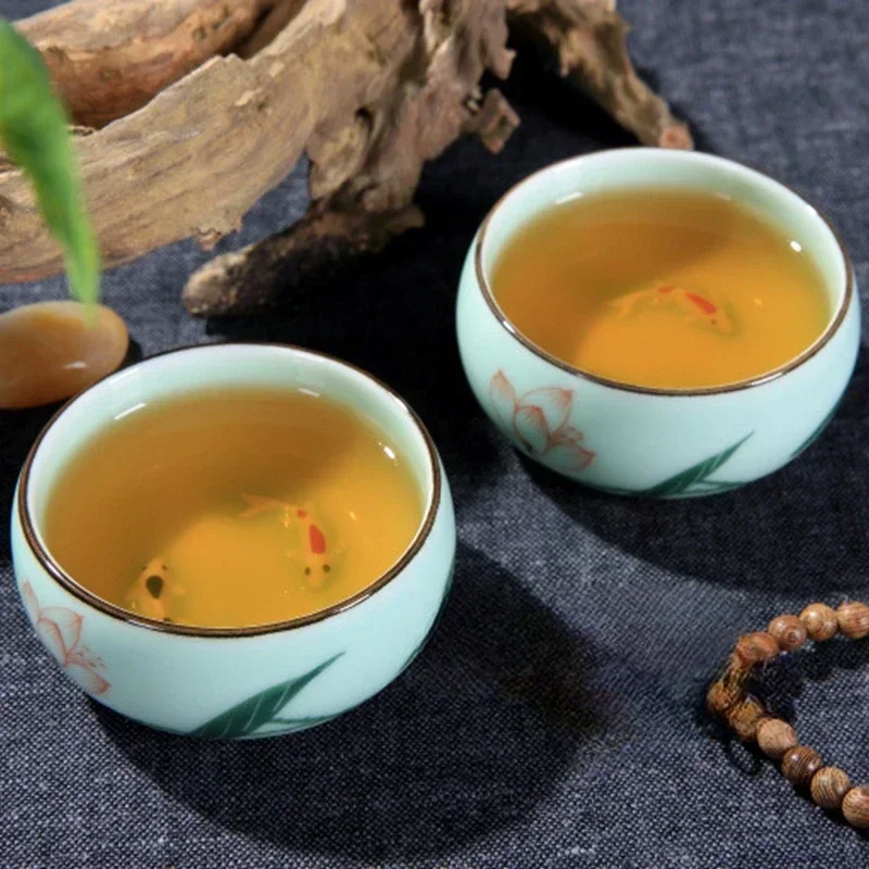 Tea Cup Ceramic  1PC Celadon H - Celadon Ceramic Cup avis et prix