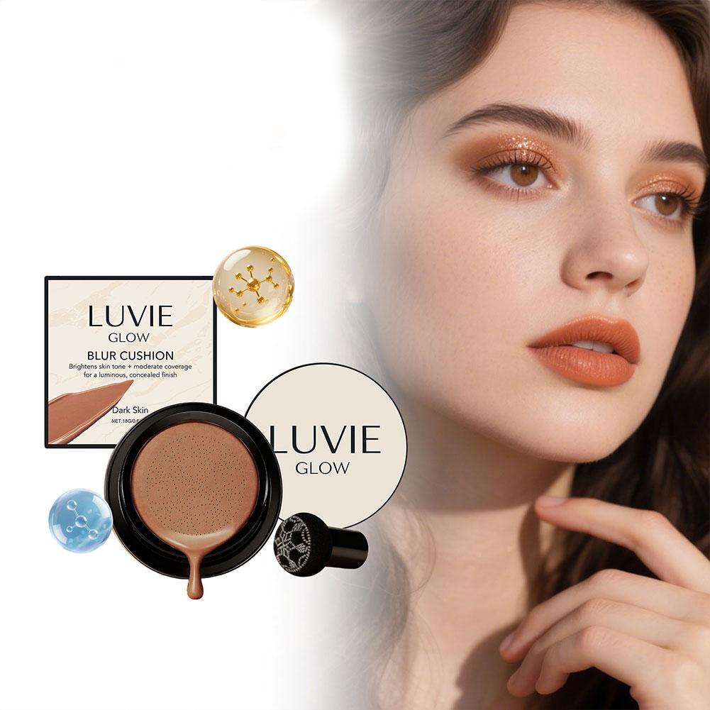 LUVIE GLOW Korean Mushroom Puf - Bb Cushion Korean avis et prix