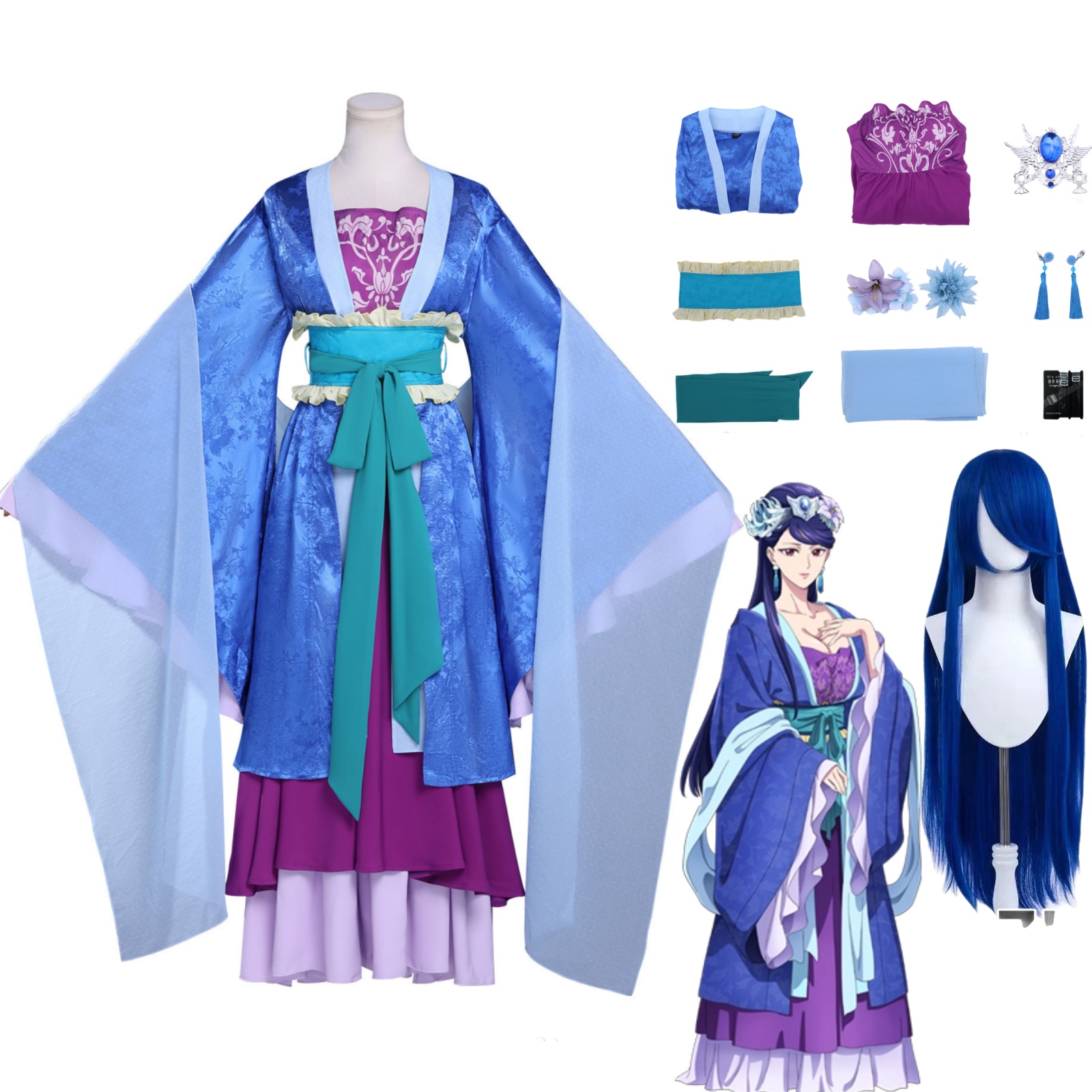 Lihua Cosplay Costume Rifa Tra - Korean Lifestyle avis et prix