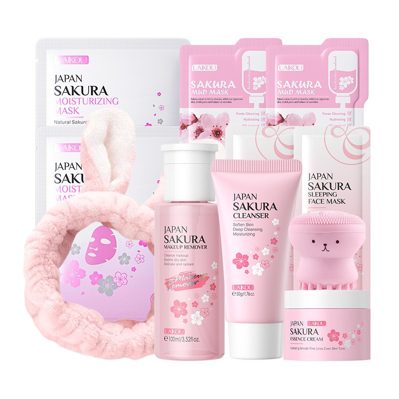Korean Sakura Skincare Set Hyd - Korean Skincare Routine avis et prix