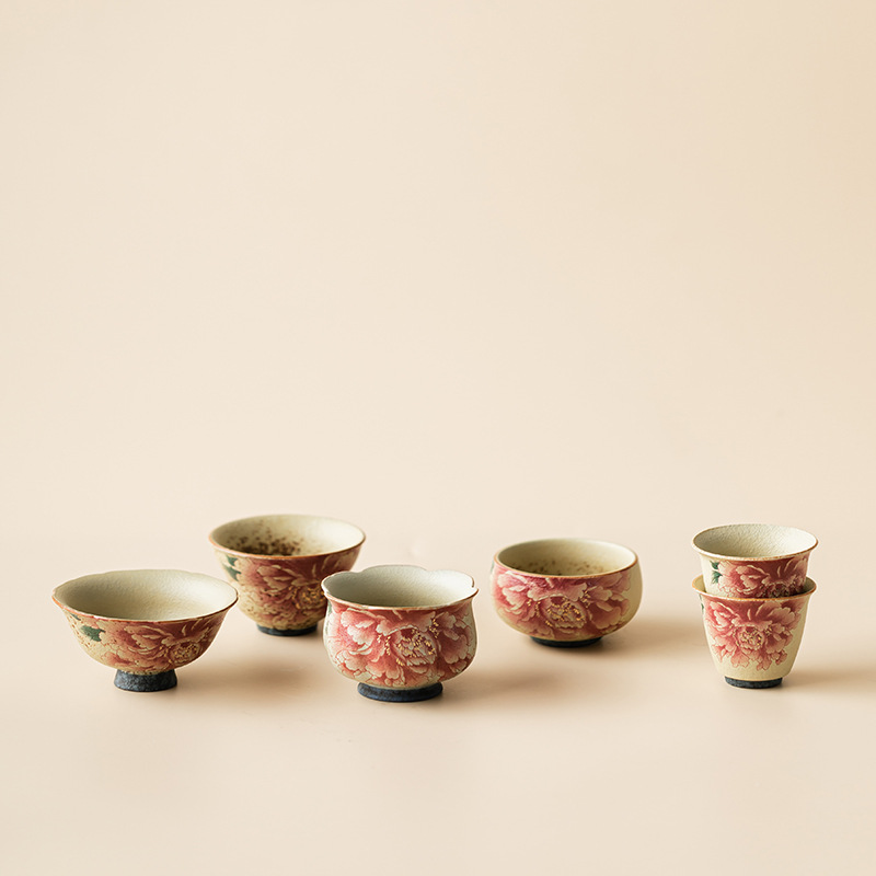 Ceramic Tea Cup Home Teacup Fl - Celadon Ceramic Cup avis et prix