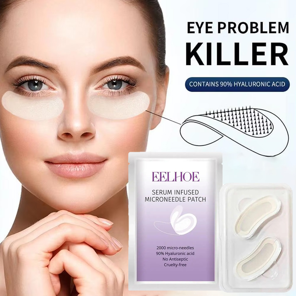 1 Pair Micro-needle Eye Patch  - Sheet Mask Collagen avis et prix