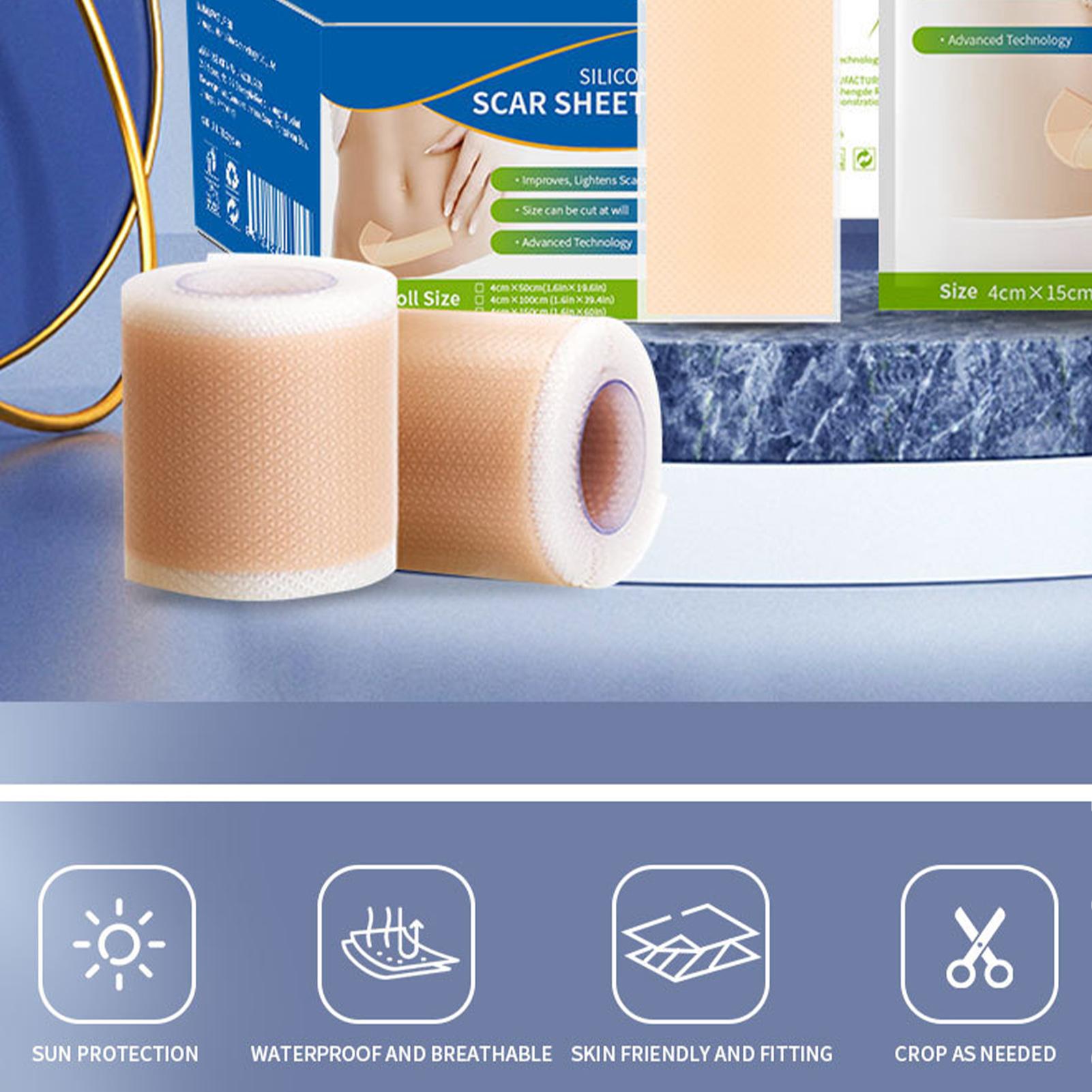 1 Roll Silicone Scar Sheets 4c - Sheet Mask Collagen avis et prix